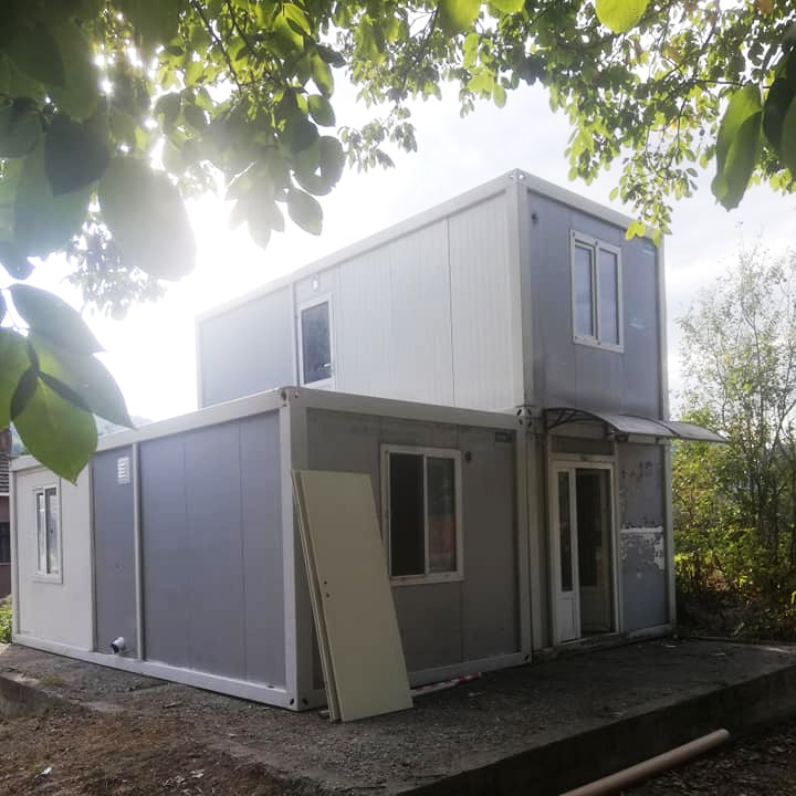 Prefabrik Çift Katlı Evler