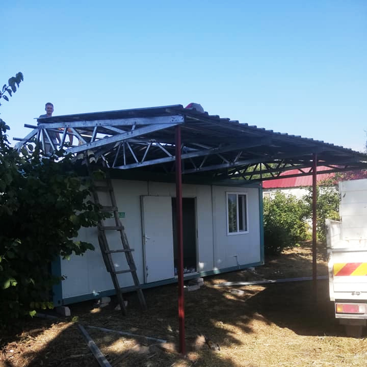 Prefabrik Tek Katlı Evler